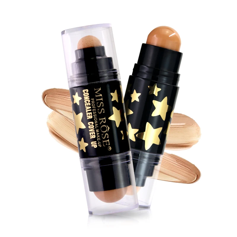 NEW Miss Rose Double Head Sponge Stick Corrector Natural Light Whitening Face Foundation Makeup Cream | Красота и здоровье