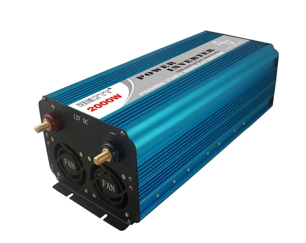 Бесплатная доставка инвертор синусоидальной волны 2000 Вт/импульсный источник