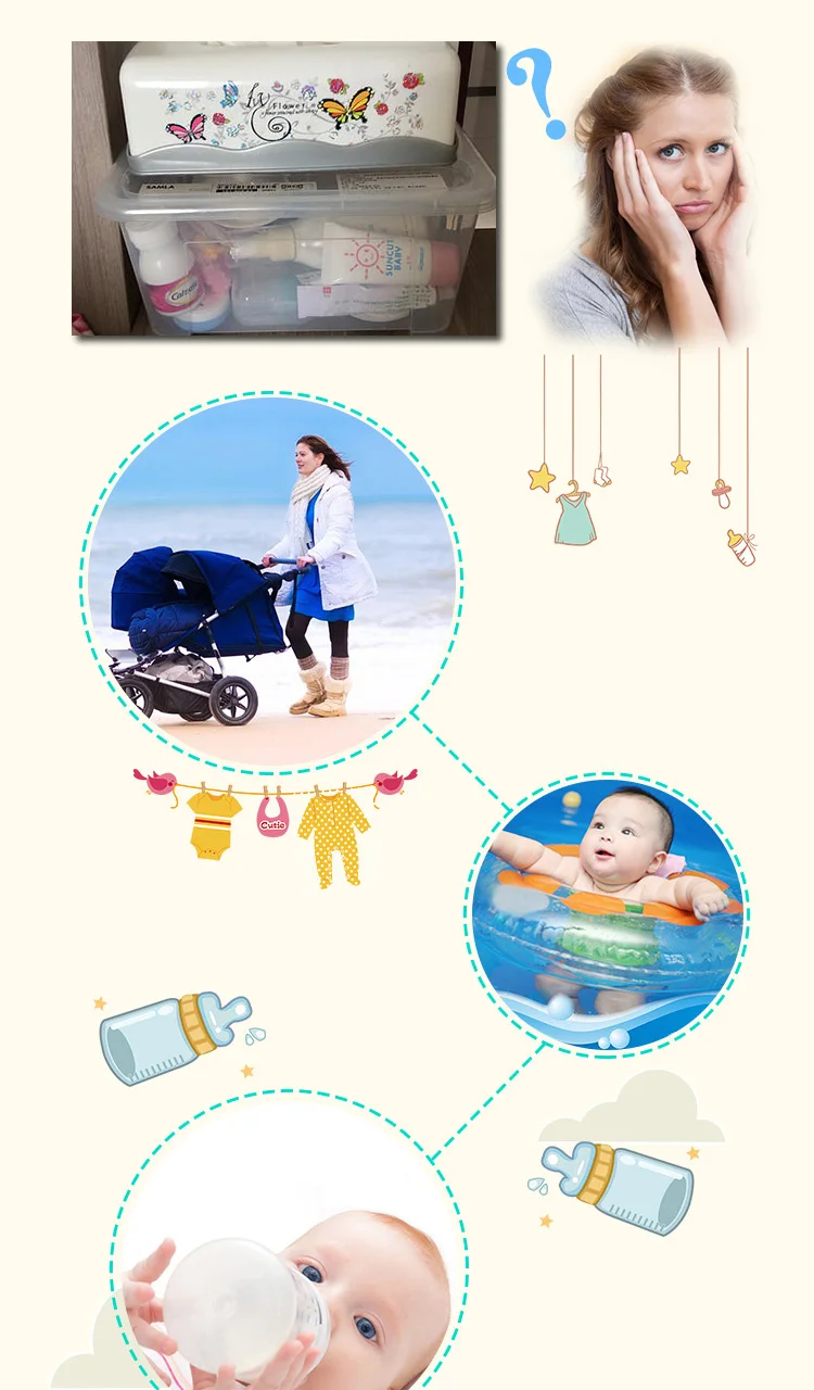 Модная сумка-Органайзер для детских подгузников, многофункциональная, водонепроницаемая, многоразовая, для путешествий, влажная, сухая сумка, переносная сумка, детские сумки для кормления