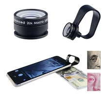 Супер 20x макрообъектив для Samsung Galaxy J3 A7 A8 Grand Prime микроскоп телефон Камера Lentes Doogee X5 Max X6 elephone S7 gooweel