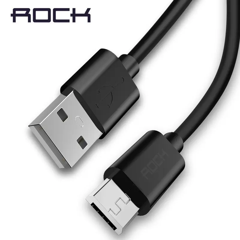 ROCK Micro USB кабель 2.4A быстрой зарядки данных провода шнур Microusb зарядное устройство