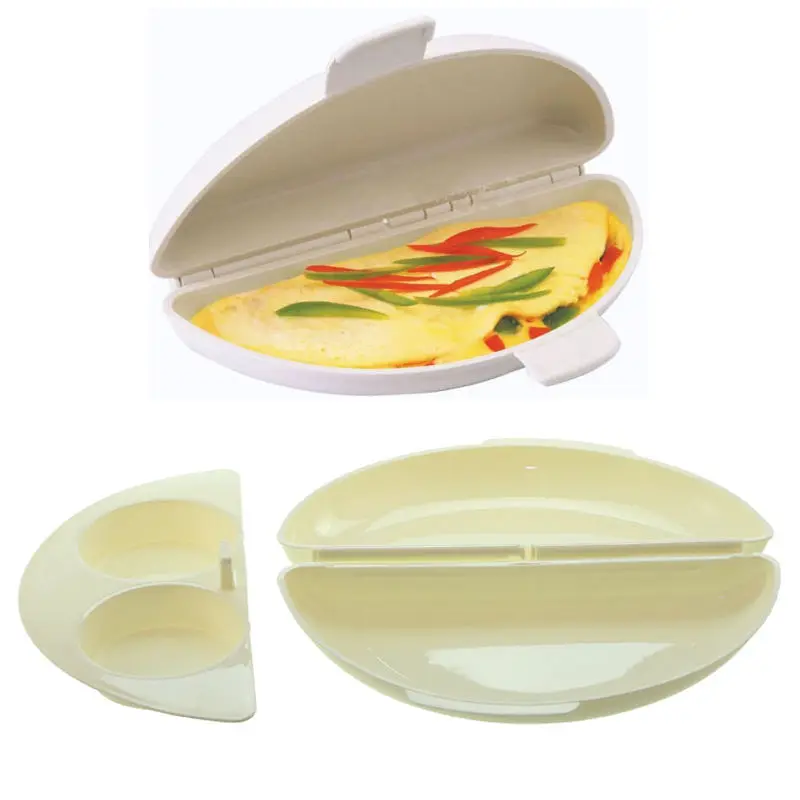 

UsefulNew Arrival Microwave Egg Omelet Wave Mould Mold Egg Poach Cook Kitchen Tool