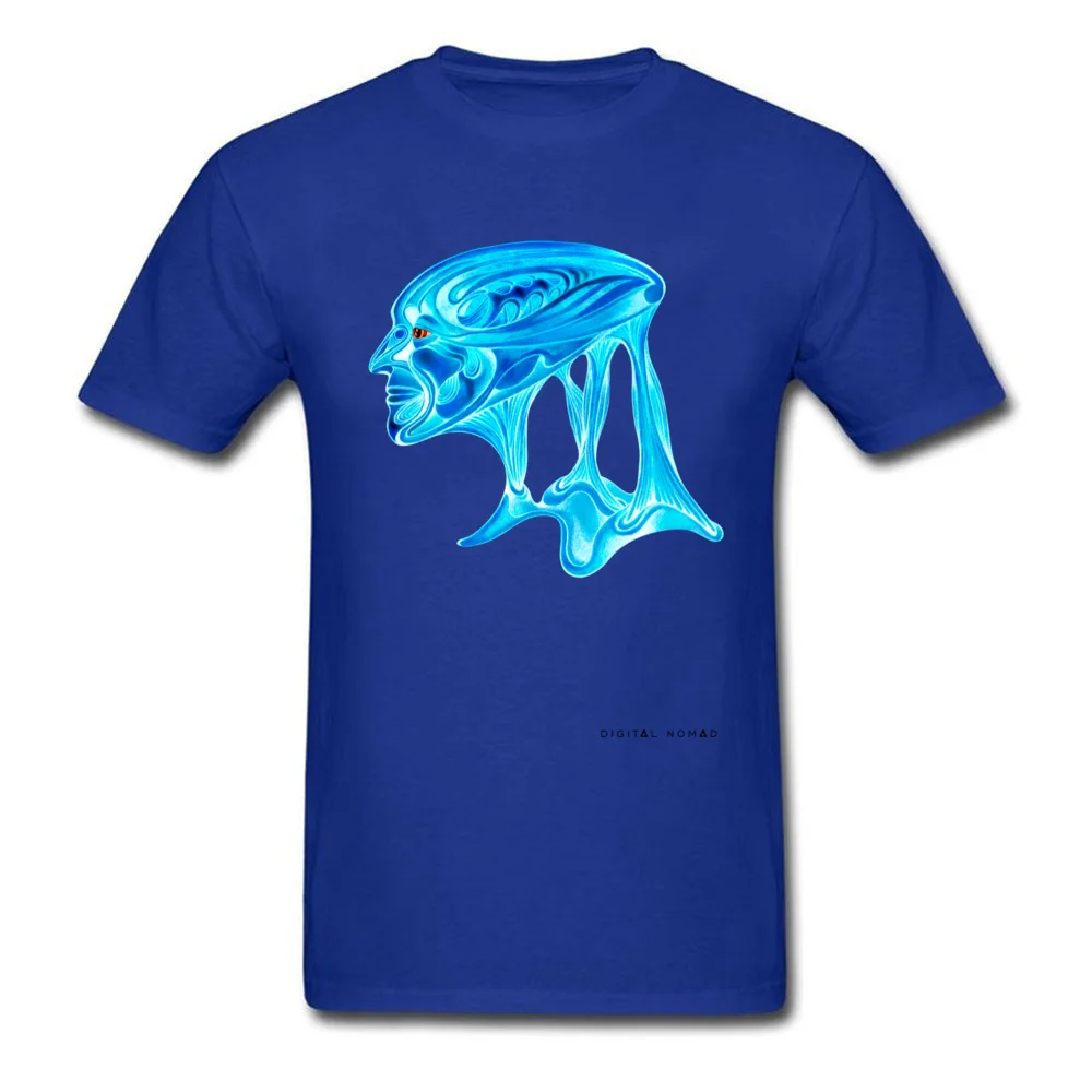 100% Cotton Adult Short Sleeve Digitalnomad Blue Engine T Shirt Personalized Tops Shirt Plain Design Crewneck Tshirts Digitalnomad Blue Engine blue