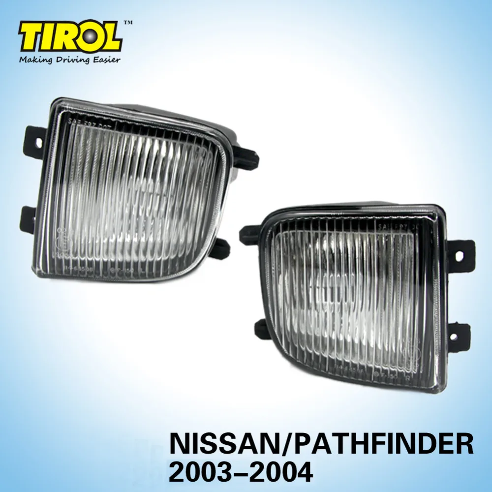 Tirol T16568b Fog Driving Light Lamp kit OEM Replacement for Pathfinder