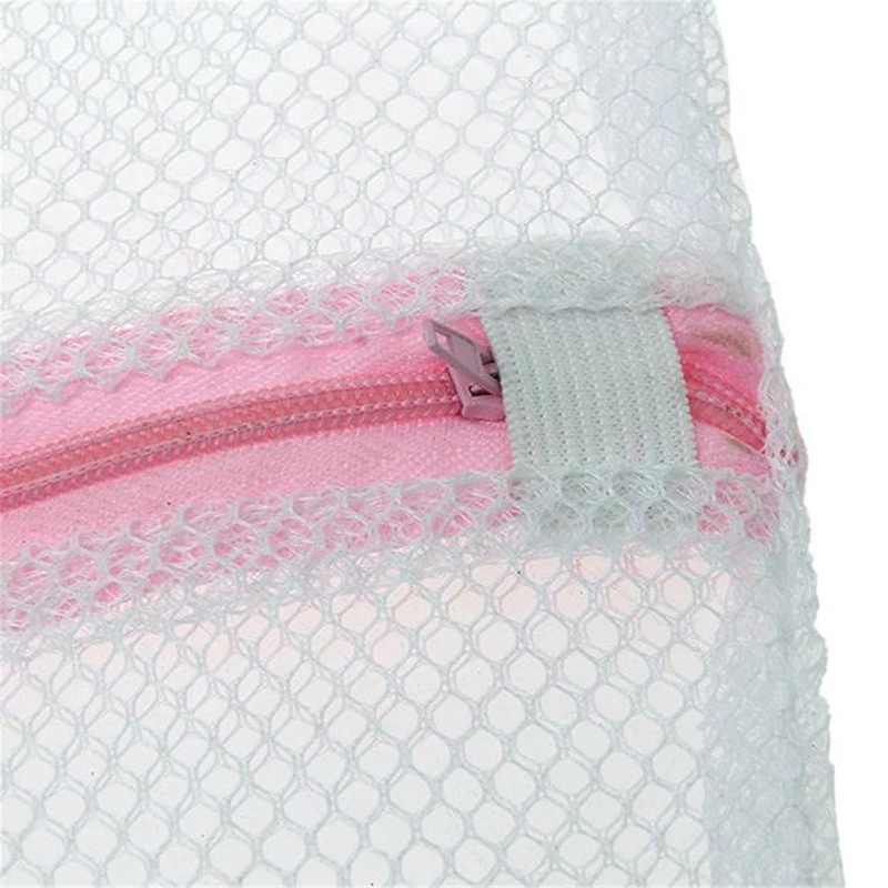 

New Laundry Zipped Washing Mesh Bags Net Socks Underwear Wash Storage Bags SKD88