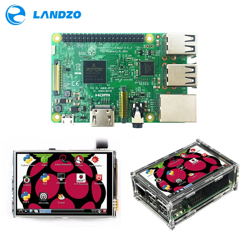 Raspberry pi display board