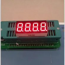 Свободный Корабль 100 шт. Общий анод/Общий катод 0.36 дюймов цифровой трубки 4 бит цифровой трубки светодиодный дисплей 0.36 дюймов Красный цифровой трубки