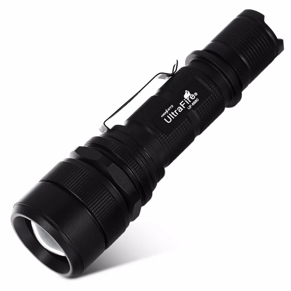 

UltraFire UF-6880 High Performing Handheld Searchlight CREE XM-L2 LED 800LM Flashlight