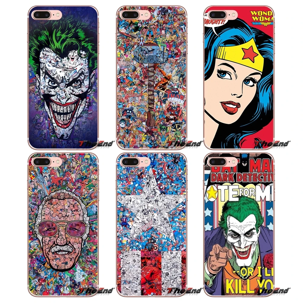 

For Apple iPhone X 4 4S 5 5S SE 5C 6 6S 7 8 Plus 6Plus 7plus 8plus Fundas Coque Superheros Wonder Woman Soft Cell Phone Case