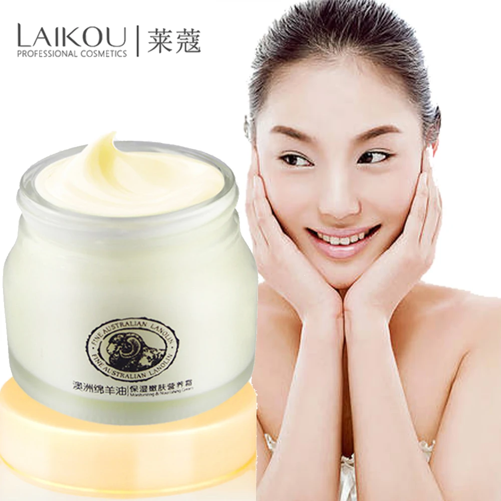 

LAIKOU Australia Sheep Oil Lanolin Cream Whitening Anti-Aging Anti Wrinkle Moisturizing Nourish Creams Beauty Face Skin Care 90g
