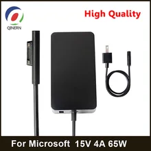 QINERN 15V 4A 65W Charger Adapter 6 For Microsoft Surface Laptop Book Power Pro3/Pro4  EU US UK 