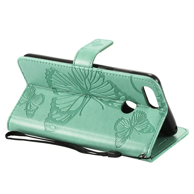 Wallet Case Cover For Huawei 7X Leather Flip 3D Butterfly Case For Huawei honor 7X Case For Huawei Honor 7X Mobile Phone Case  (23)