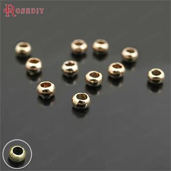 

200PCS 5MM,hole:2.5mm Antique Bronze Zinc Alloy Spacer Beads Bracelet Beads Diy Jewelry Findings Accessories Wholesale
