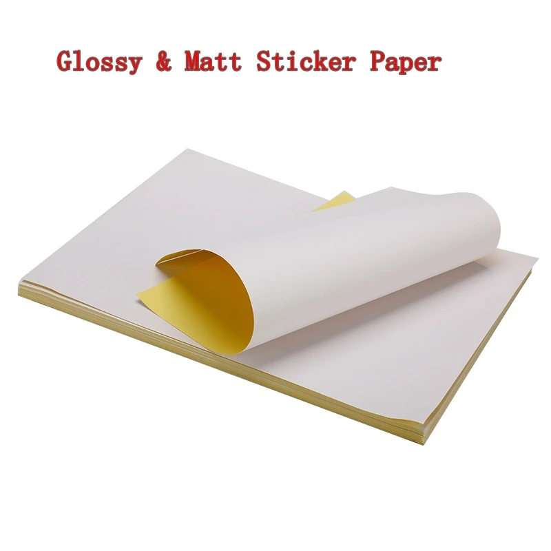 printer & copier paper with adhesive
