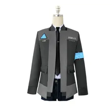 

Game Detroit: Become Human Connor Cosplay Costume RK800 Agent Suit Halloween Carnival Uniforms Costumes Jacket Full Set ZO835