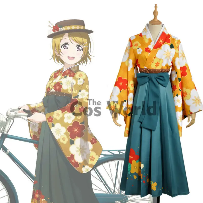 Костюмы для косплея Love Live Taisho комбинезоны Koizumi кимоно хаё наюката