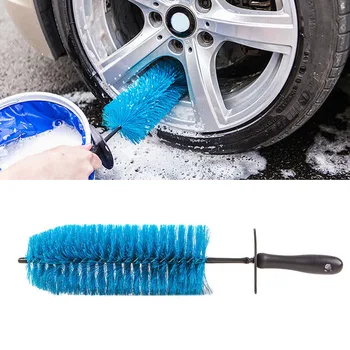 

New Car Wheel Tire Rim Scrub Brush Washing Cleaner Durable Portable Vehicle Cleaning Tool CSL2018