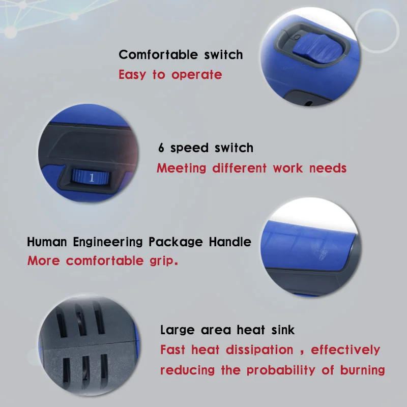 NEWONE 12V Cordless Multi Oscillating Tool Variable Speed Electrical Renovator Trimmer Saw Power Tool Machine with Saw Blades