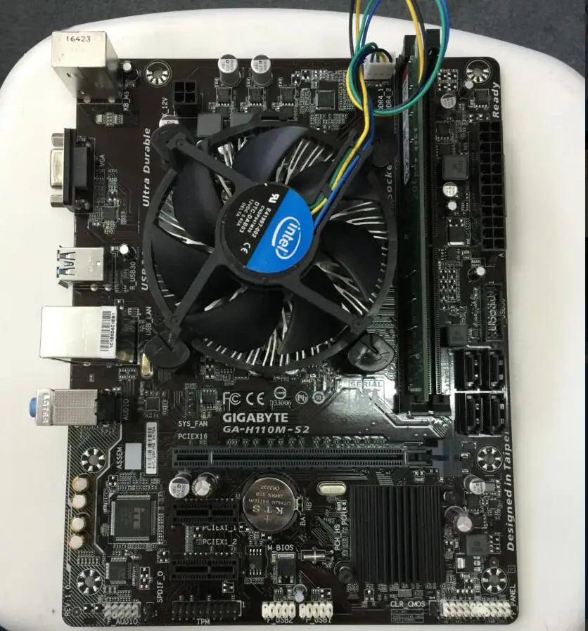 KcmsywjR Intel G4600 3 6 plus SSD 120G DDR4 4 Гб 2400 Гц H110M материнская плата комбинации пакетов|combiner| |