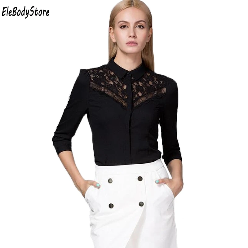 2016-New-Women-Body-Shirt-Blouses-Slim-Fit-Turn-down-Collar-Fashion-Lace-Patchwork-design-Three_conew2