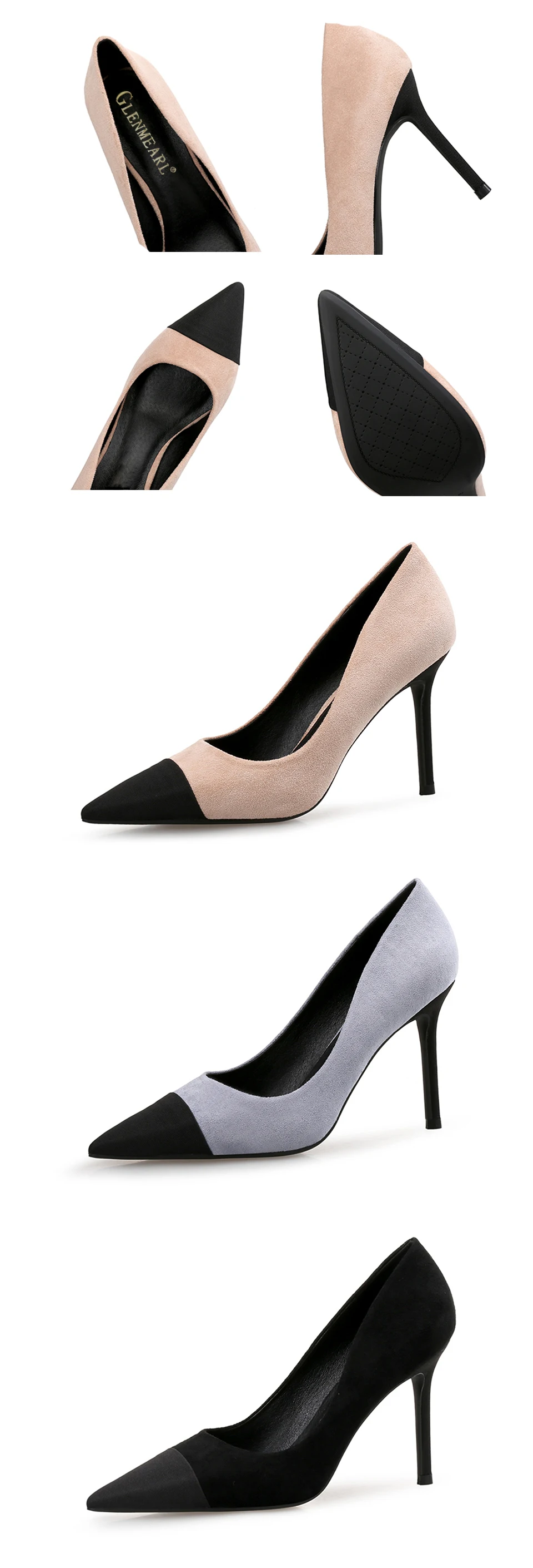 4 high heels