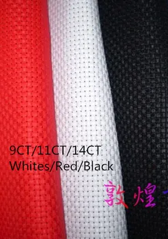 

Fabric Cross Stitch First Classical Whites or Red or Black Canvas 9CT OR 11CT OR 14CT Aida Cloth Factory Shop 59X39.4inch