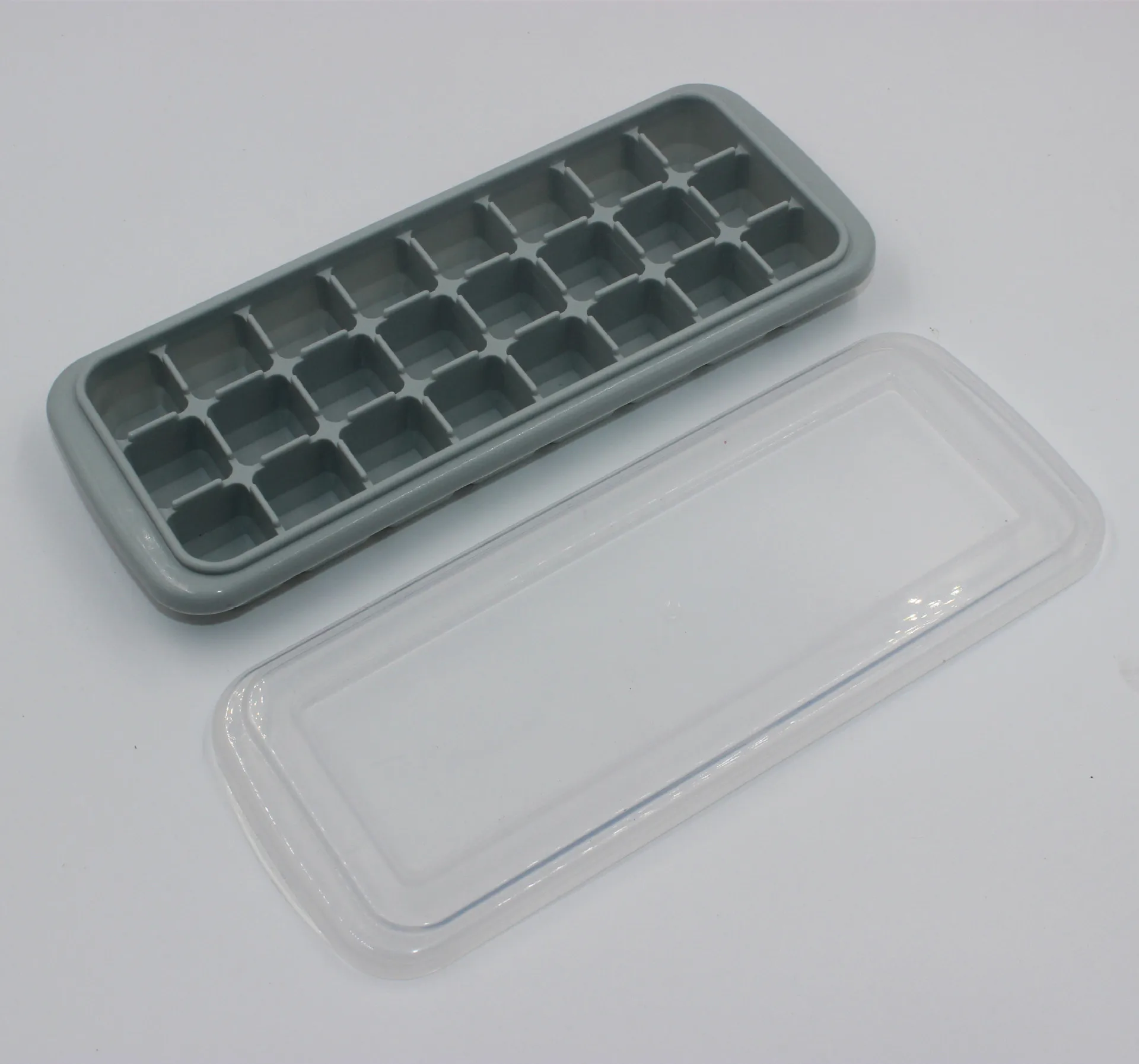 24 сетки с крышкой форма для льда домашние кубики льда силиконовая форма для льда силиконовая 24 Сетки форма для льда
