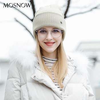 

Hat Female Autumn Winter 2019 High Quality Cotton Brand New Fashion Knitted Women's Beanies Skullies Bonnet Femme #MZ830