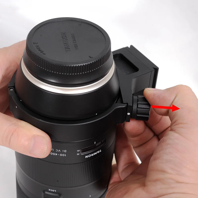 Ошейник объектива ISHOOT для Tamron 100 400 мм f/4 5 6 3 Di VC USD(A035) ошейник Поддержка w Arca