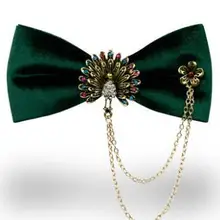 Мужской модный мужской костюм жениха красного цвета с галстуком-бабочкой, мужской свадебный костюм, английский корейский женский бант