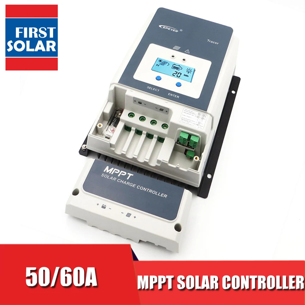 

50 60 A MPPT Solar Charge Controller Tracer5415AN Tracer5420AN 50A 60A battery charger control 5415AN 5420AN tracer Regulator