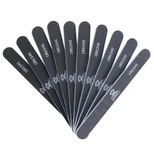MAKARTT 10pcs/ pack Professional Nail Files Washable Double Sided Emery Board 180/240 Grit Nail Buffering Files G0224