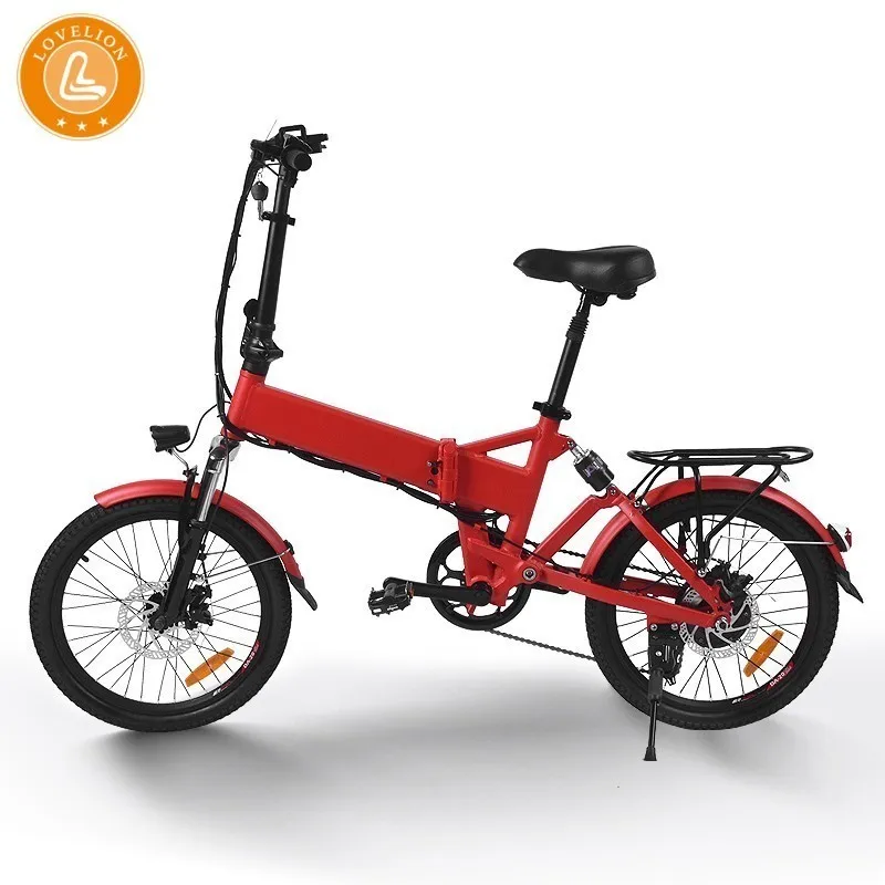 Excellent MEIYATU adult mini folding Bicycle 20" Electric Power motor bike smart portable With pedal ebike LOVELION for bikes 0