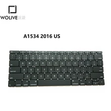 Wolive New Original Replacement Keyboard For MacBook 12″ A1534 2016 Keyboard US EMC2991