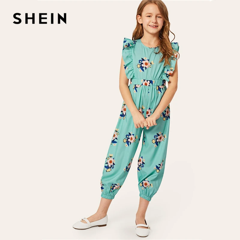 shein floral jumpsuit