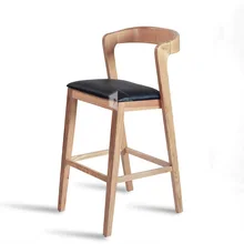 Барный стул, барная мебель fauteuil твердый деревянный барный стул шезлонг высокий барный стул сандаль cadeiras stoelen sillas 45*54*101 см