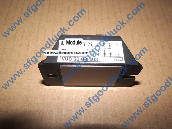 VUO50-08NO3 Three Phase Rectifier Bridge 800V 58A 7-Pin FO-F-B Weight(typ.):50g
