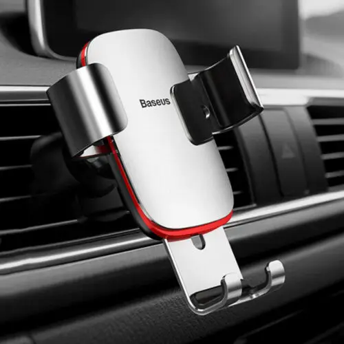 

360° Universal Car Phone Holder Air Vent Mount Aluminum For iPhone For Samsung