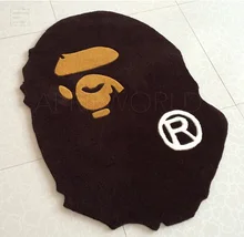 Ape Bape Mono Tapetes Y Alfombras de Entrada Alfombra Moderna Alfombra Para la Sala de estar En Casa