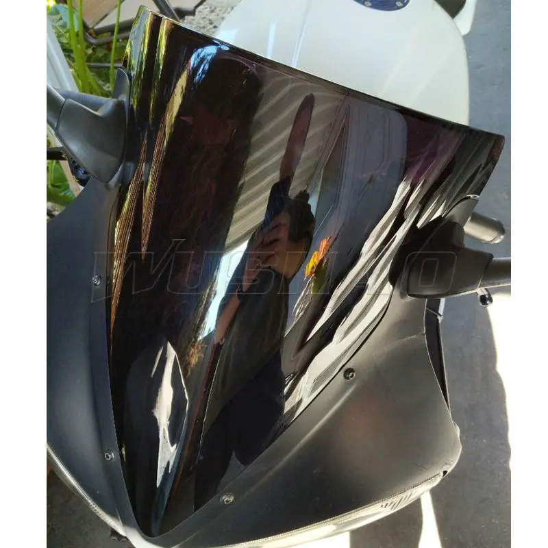 Дымчатое лобовое стекло для мотоцикла 2003 2004 2005 Yamaha YZF R6 R6S 2006 2007 2008 2009 YZF-R6 600 S иридия
