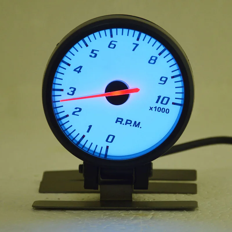 Universal 60MM stepping motor car turbo gauge Auto gauge boost gauge free shipping