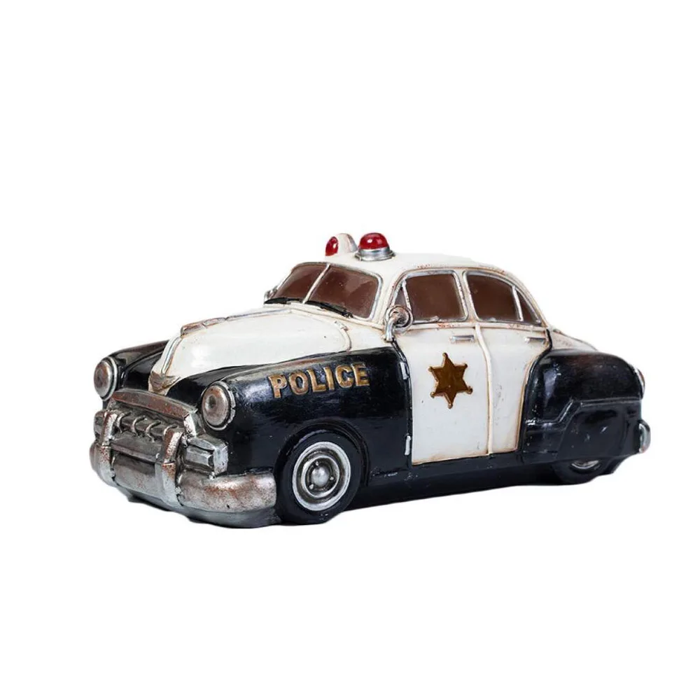 

Quail 9" Large-Capacity Piggy Bank Retro Car Piggy Bank Fall-Resistant Piggy Bank Desktop Ornaments Boy Gift Photography Props