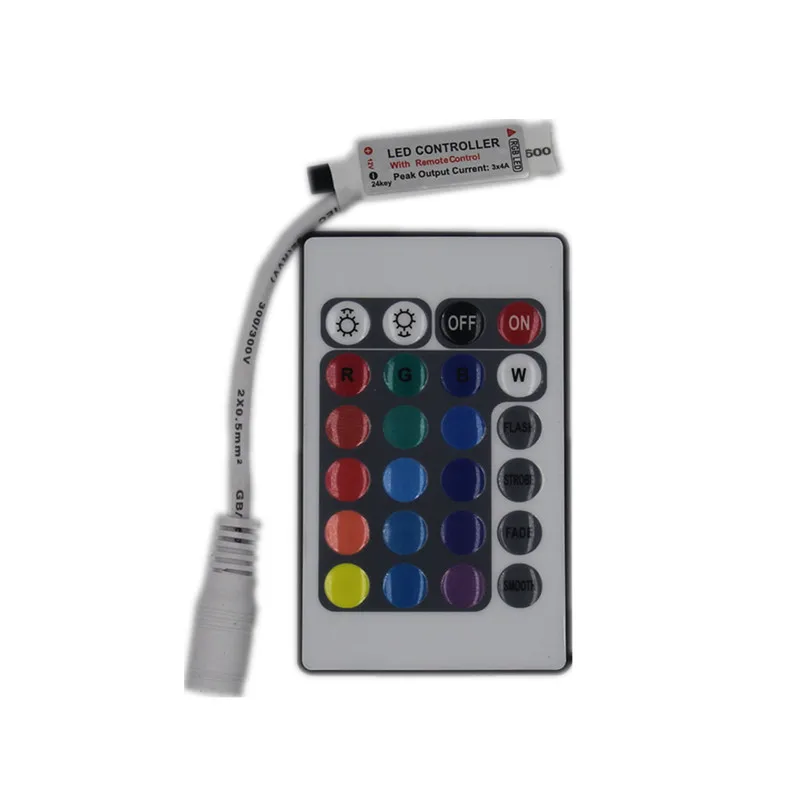 

1Pc Mini Wireless Led Remote Controller Led Dimmer Controller for Single Color Light Strip SMD5050/3528/5730/5630/3014