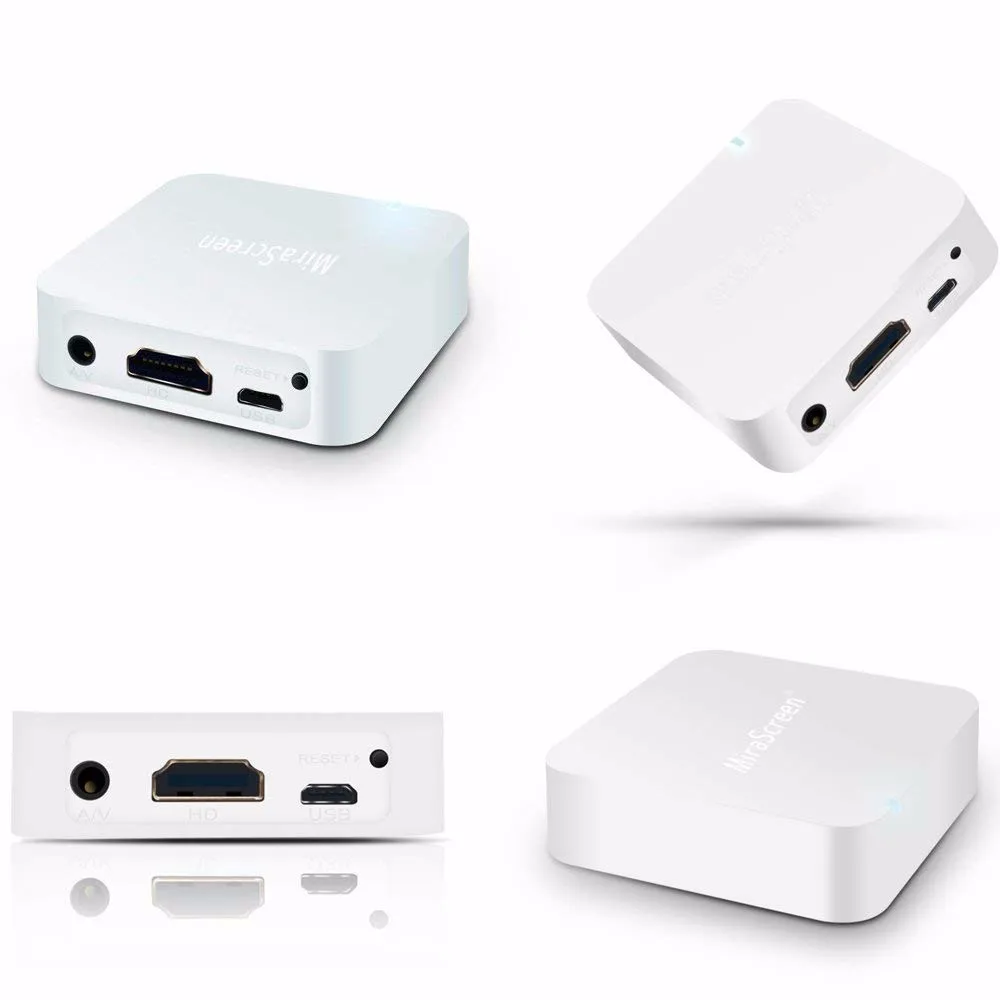 MiraScreen X7 PRO Airplay Box Mirror Dongle поддержка WiFi 1080P Мини Смарт Автомобильный мультимедийный