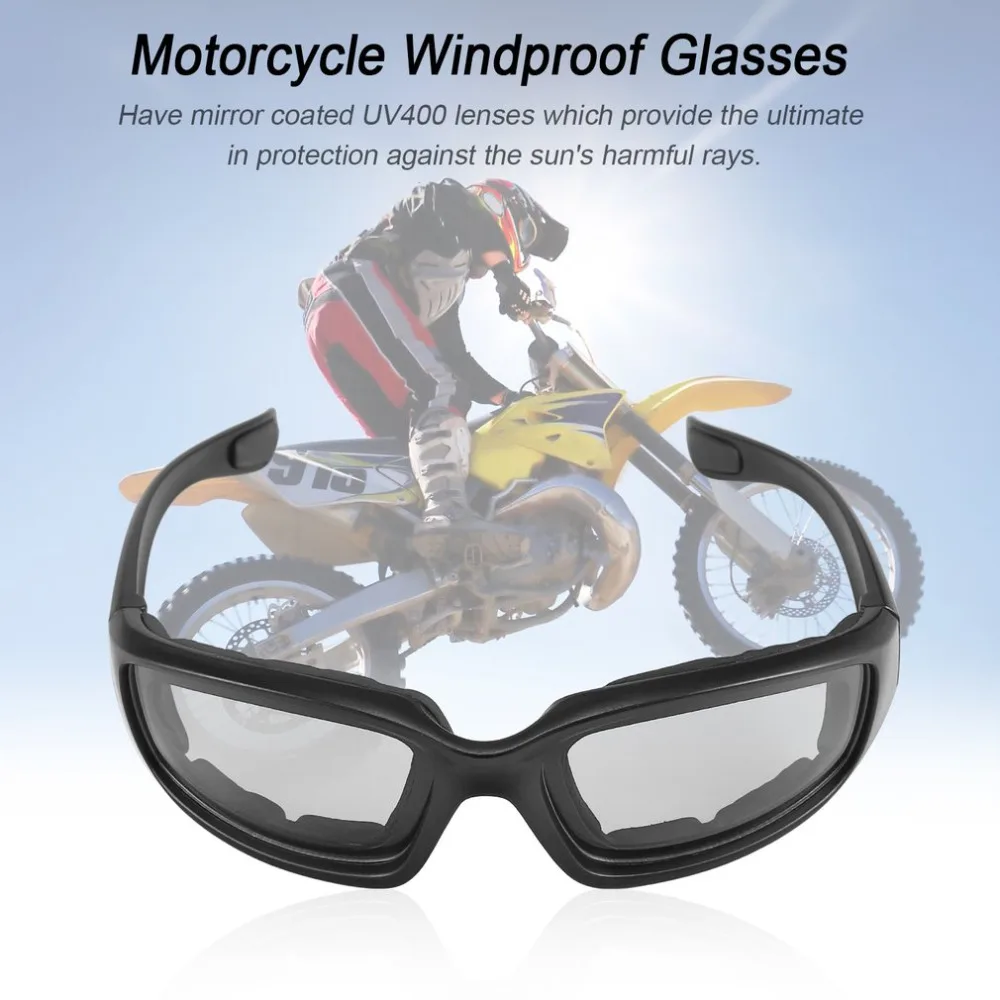 UV400 Защитные очки для езды на мотоцикле, велосипеде, защита от солнца, защита от ветра, пылезащитные очки для глаз
