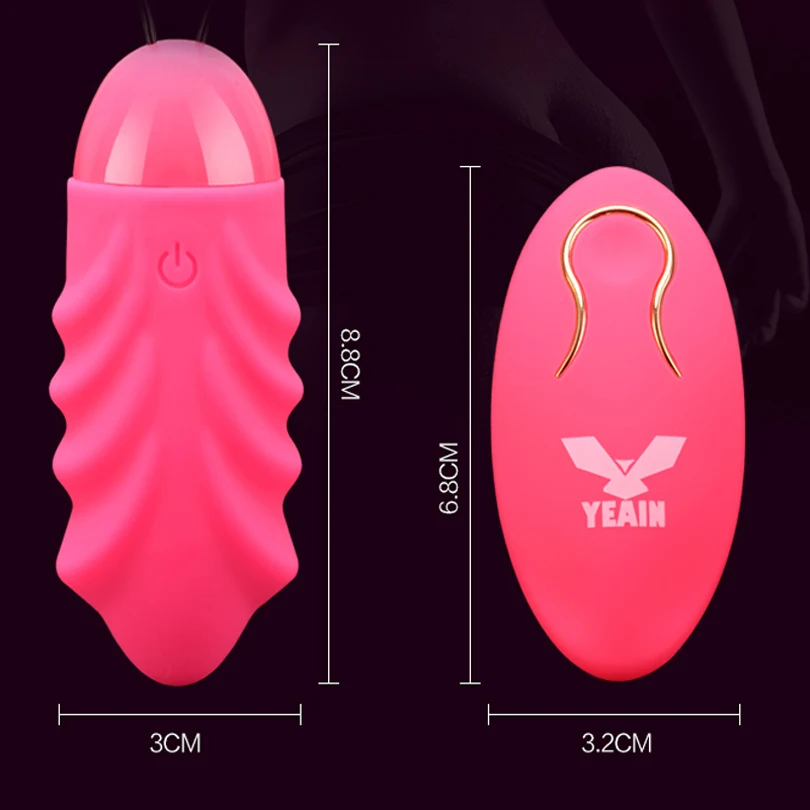 Waterproof Wireless remote control vibrating eggs Female Vaginal Tight Exercise smart love Ball of jump eggs Sex toys for woman