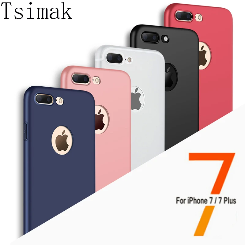 Luxury Fashion Soft silicone TPU Back Covers For iPhone 7 Case Cover