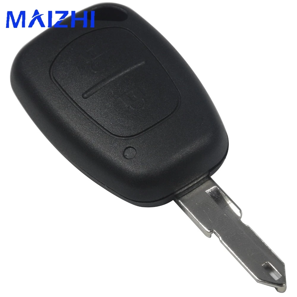 

Jingyuqin New 2 Button Remote Key Fob Shell Case Blank Cover Case For Renault Vivaro Movano Traffic KANGOO