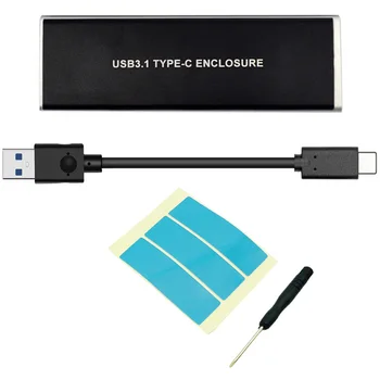 

Usb3.1 Hdd Case Nvme Pcie Hdd Enclosure M.2 To Usb Type C 3.1 M Key Ssd Hard Disk Drive Case External Mobile Box For Desktop P