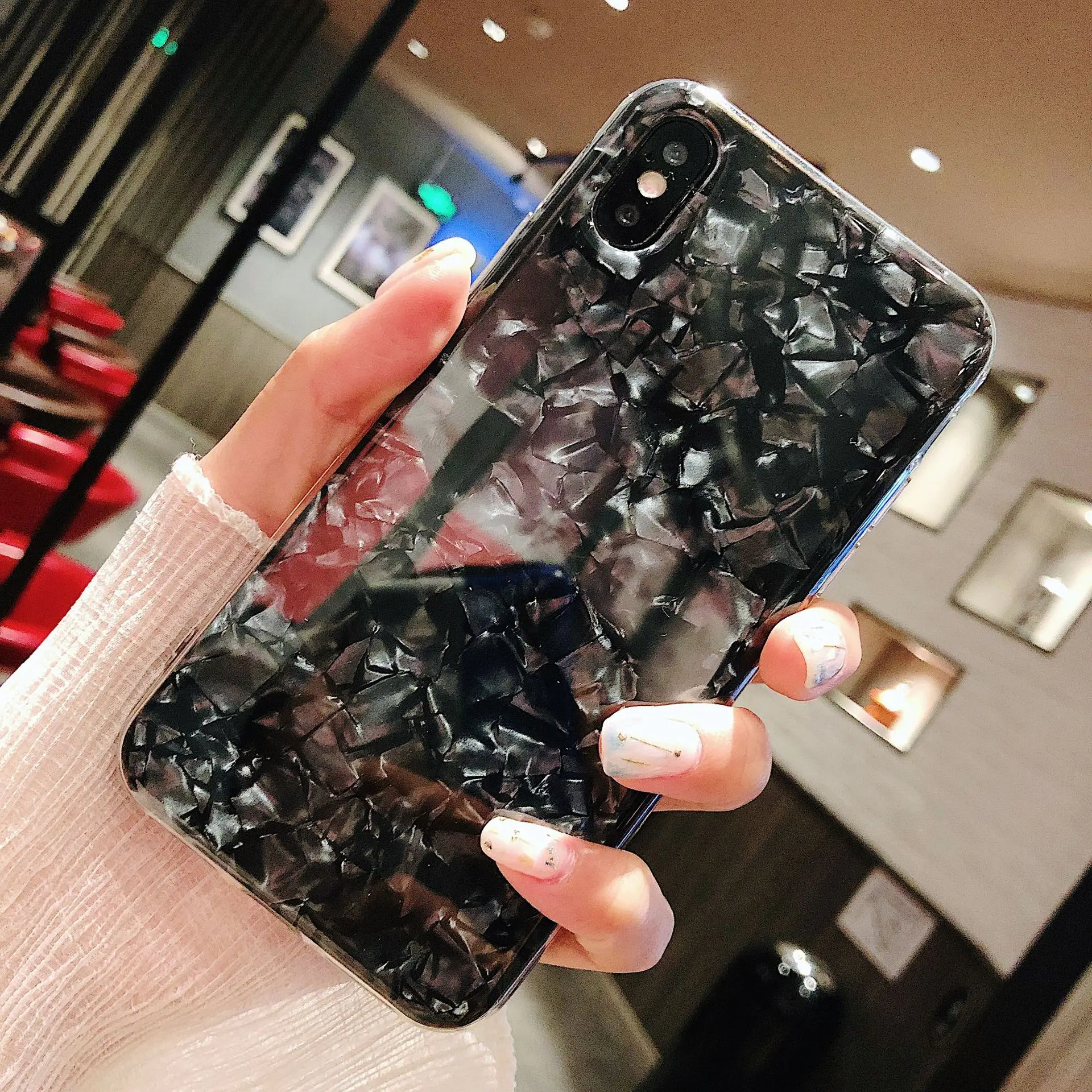 

Luxury Conch Shell Phone Case for On Honor 10 9 lite 7A Pro case for Huawei P20 P10 P20 Lite Mate10 pro 9 8 Cover
